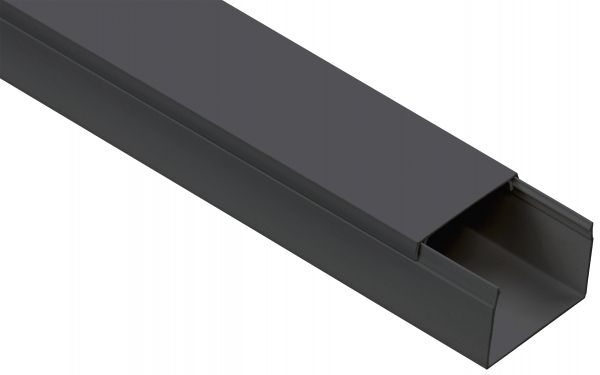 IEK Кабель-канал 60х40 "ЭЛЕКОР" черный (18м)