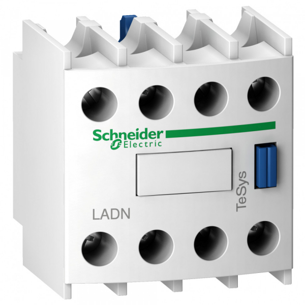 Schneider Electric Contactors D Дополнительный контактный блок 2НО+2НЗ фронтальный монтаж (LADC226)