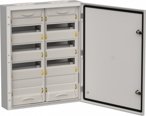 IEK TITAN 5 Корпус мет. ЩРн-96 (2х48) 710х570х140 IP54 сер