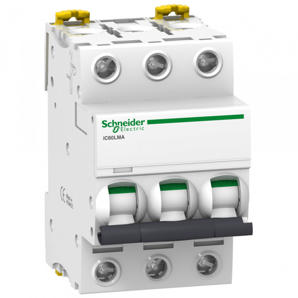 Schneider Electric Acti 9 iC60LMA Автоматический выключатель 3P 4А