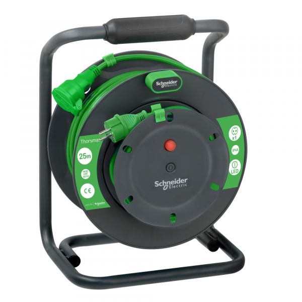 Schneider Electric Удлинитель катушечный Thorsman 1 роз 25м 3х1.5 IP44