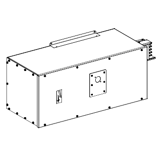 Schneider Electric Canalis Секция вводная концевая 1000А (KSA1000ABGD4)