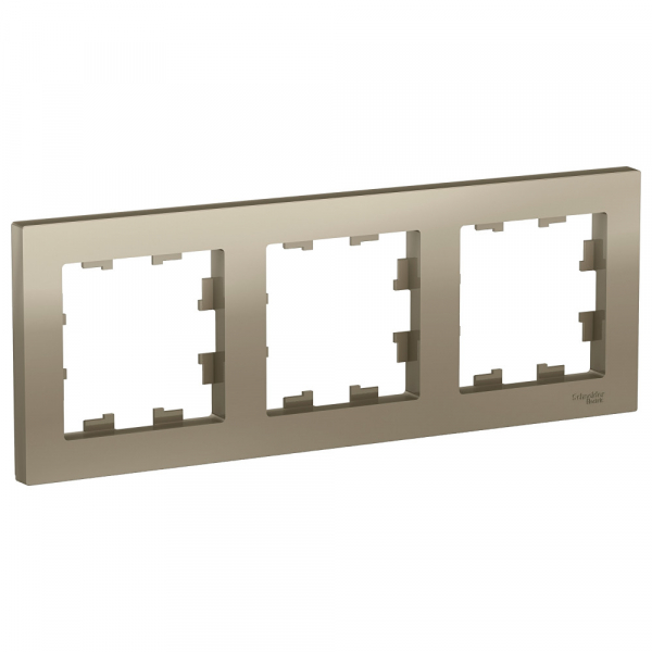 Systeme Electric AtlasDesign Шампань Рамка 3-ая, универсальная