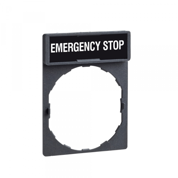 Schneider Electric Маркировка "EMERGENCY STOP"