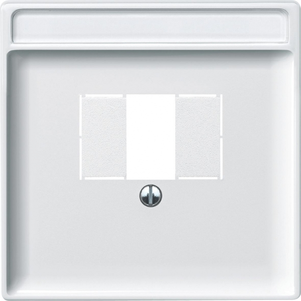 Schneider Electric Merten SD Бел Накладка аудиорозетки 2-ой (мех 46701х) (термопласт)