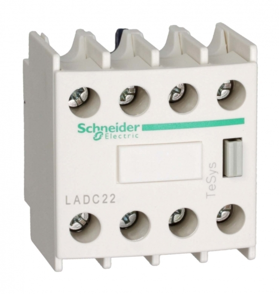 Schneider Electric Contactors D Telemecanique Контакт дополнительный фронтальный 2НО+2НЗ с опер. включ. для контакторов cерии D