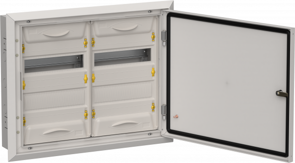 TITAN 5 Корпус мет. ЩРв-48 (2х24) 505х625х130 IP31 сер IEK