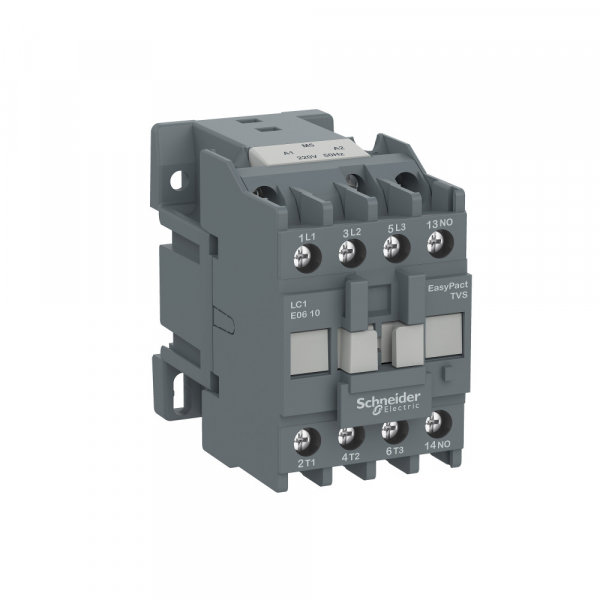 Schneider Electric EasyPact TVS TeSys E Контактор 3P 1НЗ 9А 400В AC3 24В 50Гц