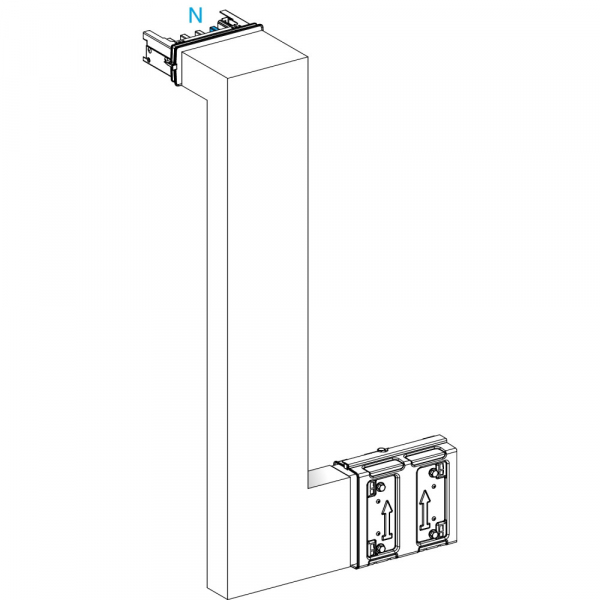 Schneider Electric CANALIS KSA СЕКЦИЯ УГЛОВАЯ НА ЗАКАЗ 250А. A=250 B=200 ДО 750 C=250