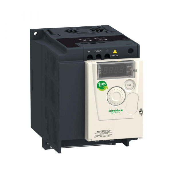 Schneider Electric Altivar 12 Частотный преобразователь 0.75кВт 120В на выходе 400Гц 1/3фаз IP20