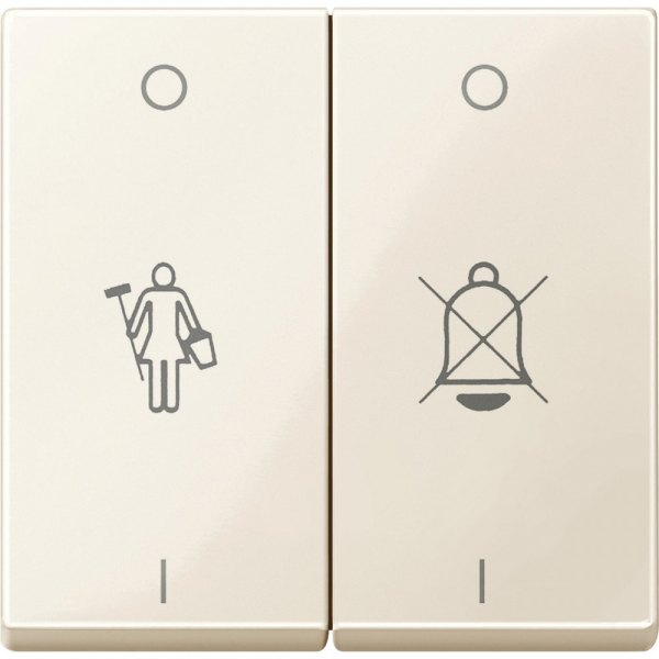 Schneider Electric Merten SM Беж Две клавиши с маркировкой «перечёркнутый звонок» и «горничная» (MTN432644)