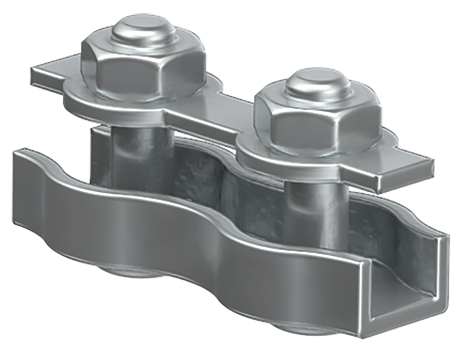 IEK Зажим троса дюплекс 2мм.