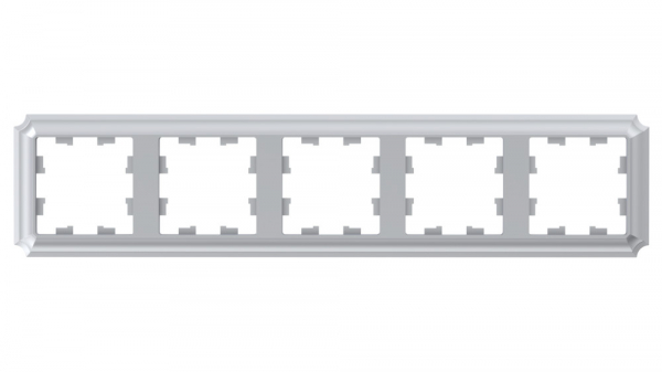 Systeme Electric AtlasDesign Antique Алюминий Рамка 5-ая, универсальная