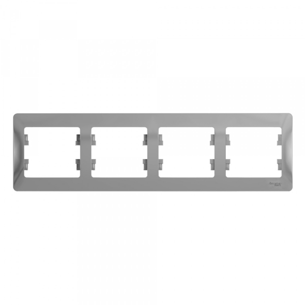 Systeme Electric Glossa Алюминий Рамка 4-ая, горизонтальная