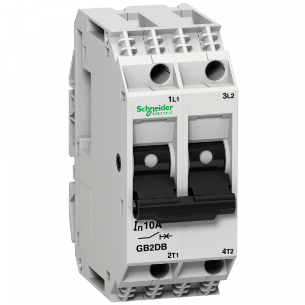 Schneider Electric GV2 Автоматический выключатель с комбинированным расцепителем 2P 0,5A