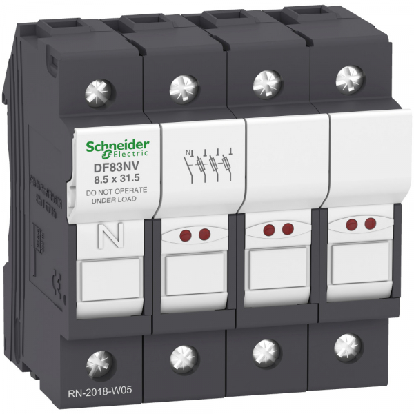 Schneider Electric Разделитель-предохранитель 25A с указателем срабатывания 3Р+N 8,5х31,5