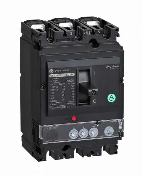 Systeme Electric Автоматический Выключатель SYSTEMEPACT CCB100 100KA 3P3D S2.2 40A рычаг