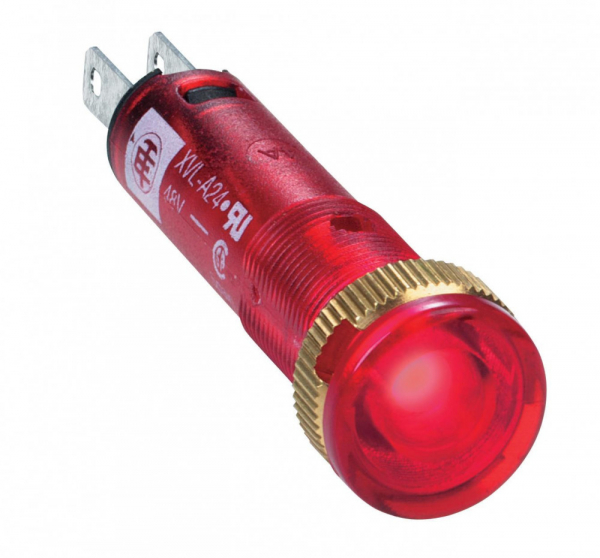 Schneider Electric Лампа сигнальная 8мм красная XVLA224