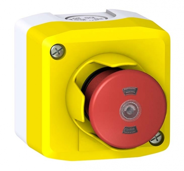 Schneider Electric Пост кнопочный аварийной остановки, красная кнопка XALFKT64421