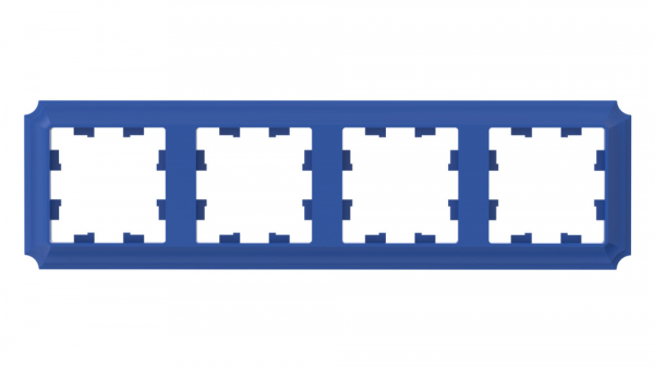 Systeme Electric AtlasDesign Antique Аквамарин Рамка 4-ая, универсальная