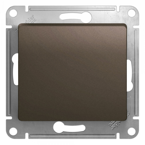 Systeme Electric Glossa Шоколад Выключатель 1-клавишный сх.1, 10AX