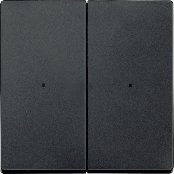 Schneider Electric Merten KNX SM Антрацит Накладка светорегулятора 2-х канального нажимного (используется с мех. 568499+568099)