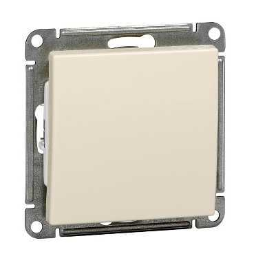Systeme Electric Wessen 59 Беж Переключатель 1-клавишный, 10АХ
