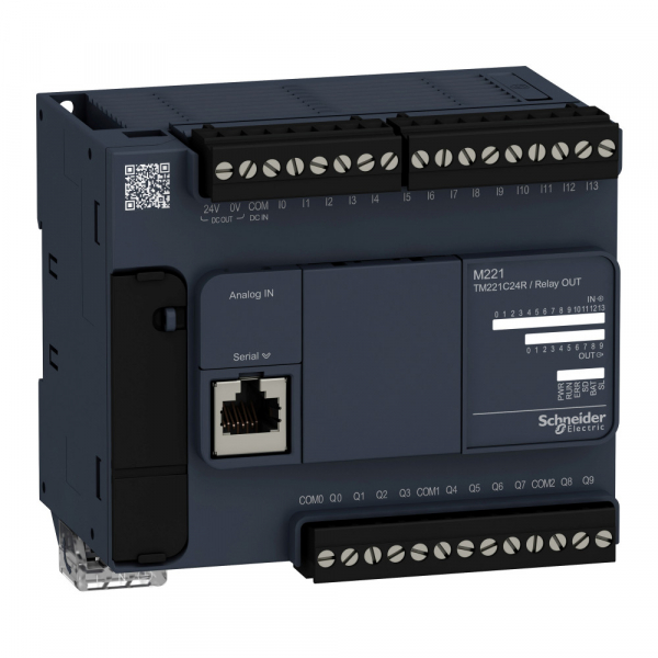 Schneider Electric M238 Блок базовый компактный M221-24IO реле