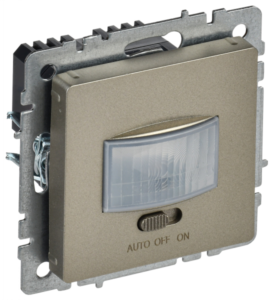 IEK BRITE BASE Шампань Датчик движ. ДС10-1-БрШ