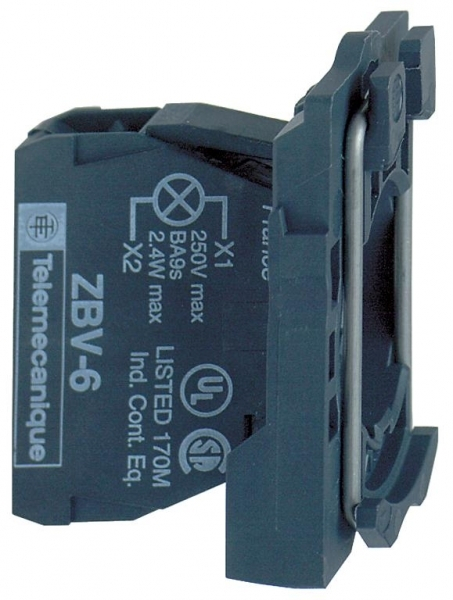 Schneider Electric XB5 Корпус для сигнальной лампы 120В (ZB5AVG3)