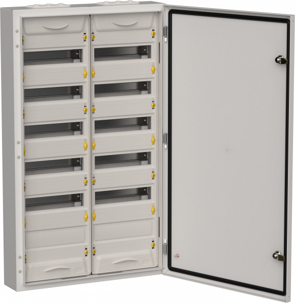 IEK TITAN 5 Корпус мет. ЩРн-144 (2х72) 960х570х140 IP54 сер