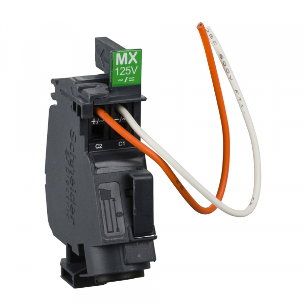 Schneider Electric Compact NSXm Расцепитель напряжения MX 110-130В AC/DC NSXm с проводом