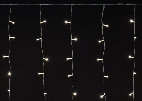 IEK Гирлянда бахрома 4,5х0,7 200WW IP44 прозрачный 230В м/т