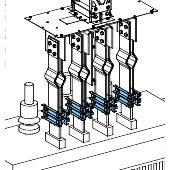 Schneider Electric Canalis Шинные зажимы 120мм (KTB0000YS3)