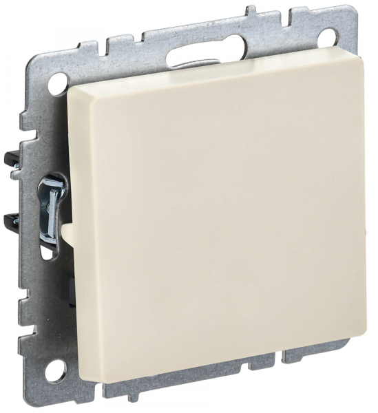 IEK BRITE BASE Бежевый Выключ. 1-к 10А ВС10-1-0-БрКр