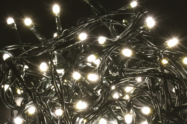 IEK Гирлянда нить 5м 50WW IP20 зеленый 230В кон. 8