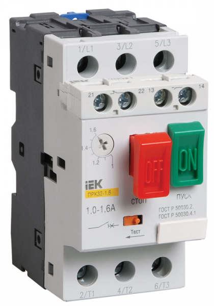 IEK Пускатель ПРК32-25 In=25A Ir=20-25A Ue 660В