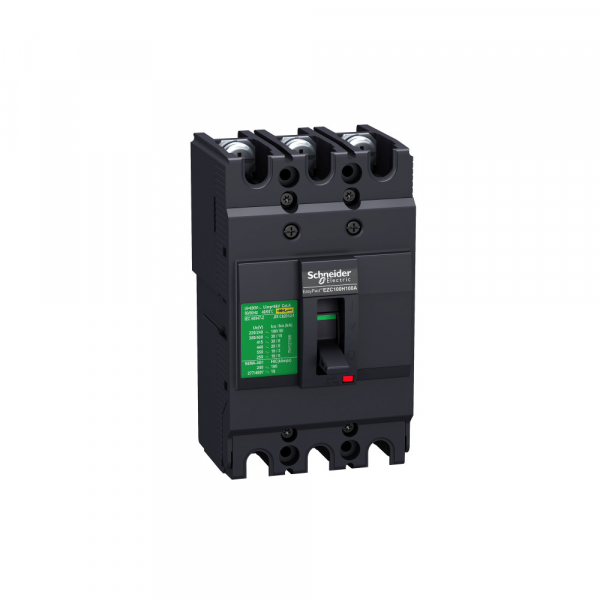 Schneider Electric EasyPact EZC100 Автоматический выключатель 10кA 400В 3P 3T 16А
