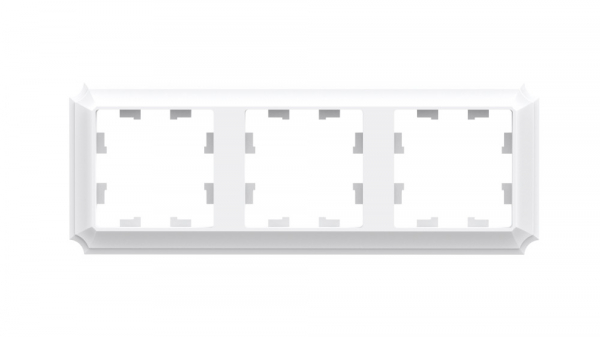 Systeme Electric AtlasDesign Antique Лотос Рамка 3-ая, универсальная