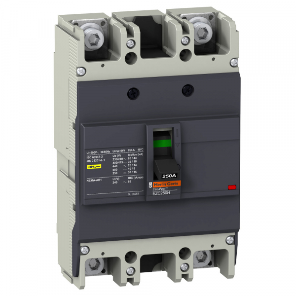 Schneider Electric EasyPact EZC250 Автоматический выключатель 36кA 415В 3P/2Т 125А