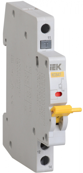 IEK KARAT Контакт состояния КСВ47 новая серия на DIN-рейку