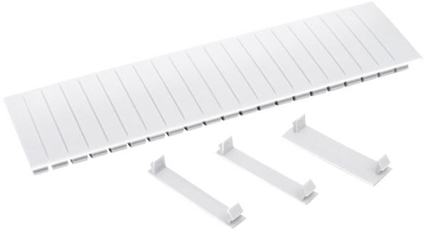 IEK Заглушка 12 модулей белая