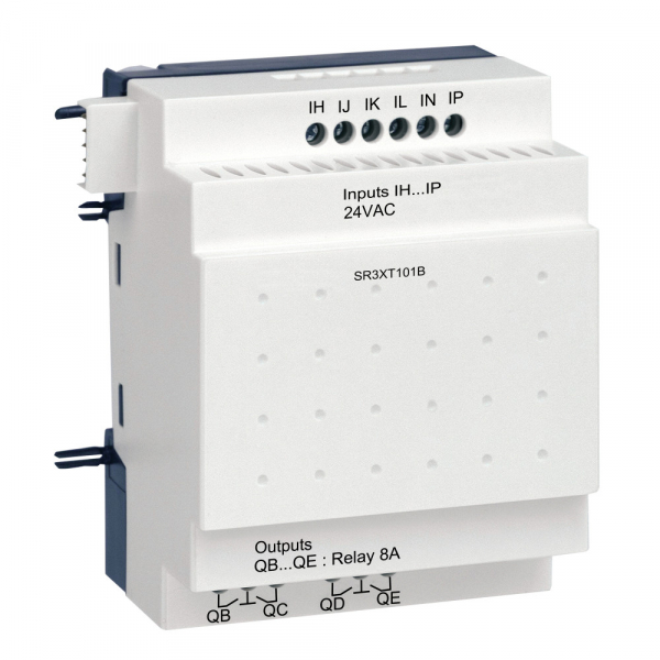 Schneider Electric Smart relays Модуль расширения дискр 6вх/4вых ~24В