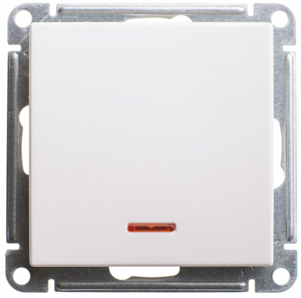 Systeme Electric Wessen 59 Бел Переключатель 1-клавишный с подсветкой 10АХ