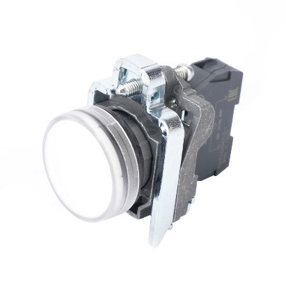 Systeme Electric Сигнальная лампа в сборе модульная 22 мм белая 230-240В АС