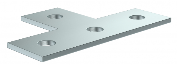 IEK Пластина соединительная T-образная для STRUT-профиля EZ