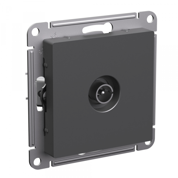Systeme Electric AtlasDesign Базальт Розетка TV коннектор, механизм