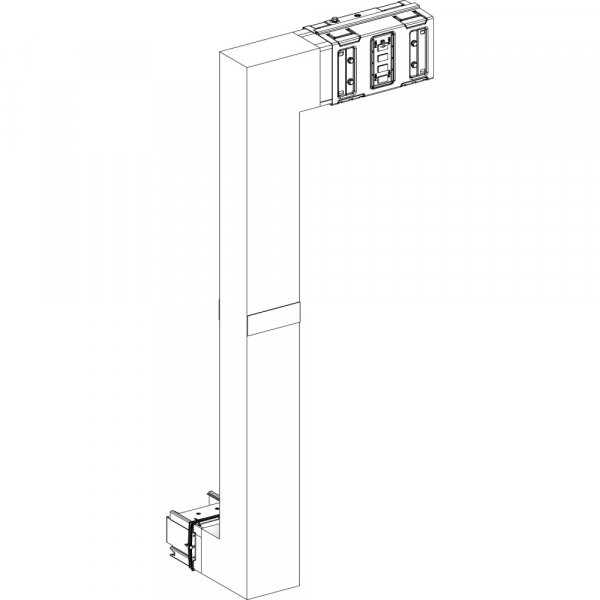 Schneider Electric CANALIS KSA СЕКЦИЯ УГЛ ВНИЗ-ВПРАВО НА ЗАК 1000А С ОГН. A=290 B=700 ДО 1200 C=290