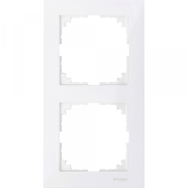 Schneider Electric Merten SM M-Pure Полярно-Бел Рамка 2-ая