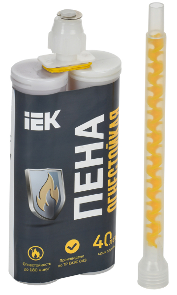 IEK Пена огнестойкая ИНЗАПЕН-П 380мл (картридж)